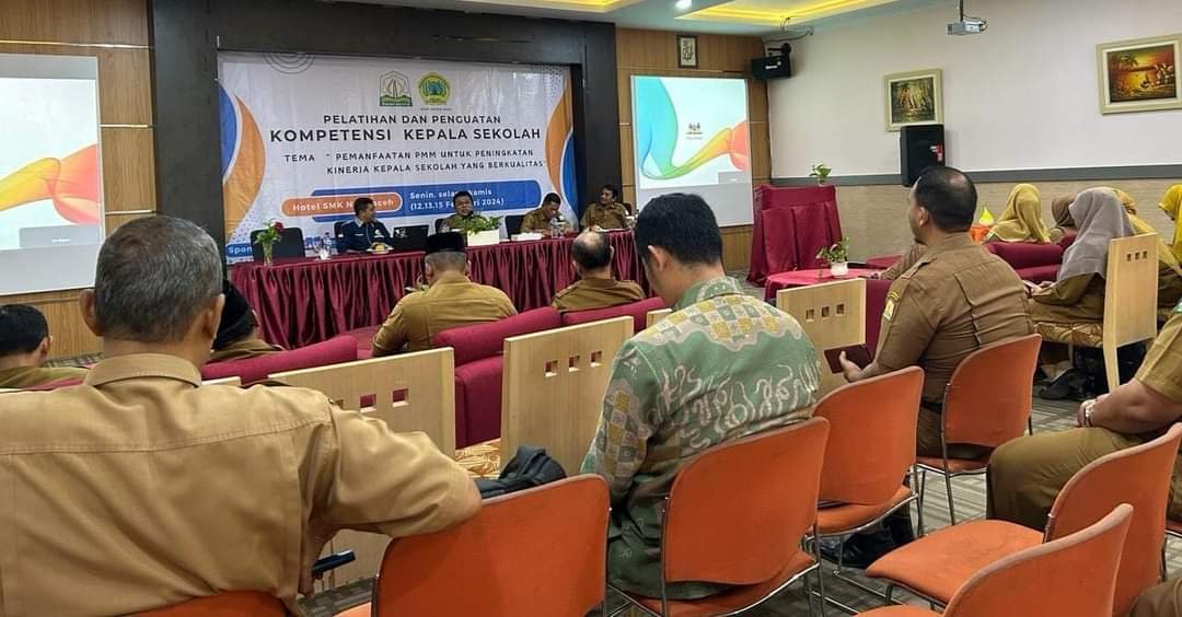 Sebanyak 25 Kepala Sekolah di Banda Aceh Ikut Pelatihan dan Penguatan Kompetensi
