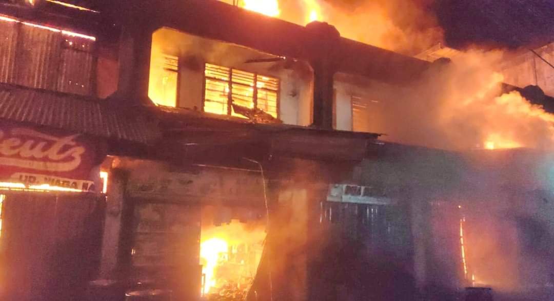 Kebakaran di Kota Samalanga Satu Orang Meninggal Dunia