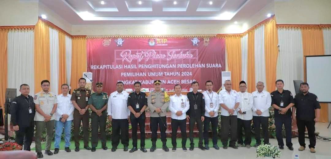 KIP Aceh Besar Mulai Rapat Pleno Terbuka Hasil Pemilu 2024