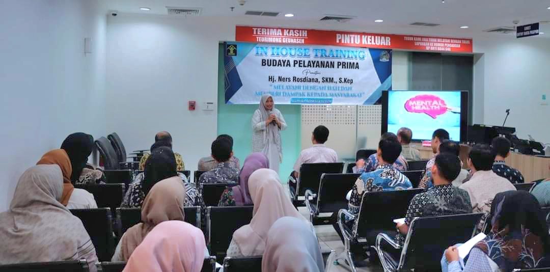 Ners Rody Narasumber Pelatihan Budaya Pelayanan Prima di Imigran Kelas 1 TPI Banda Aceh