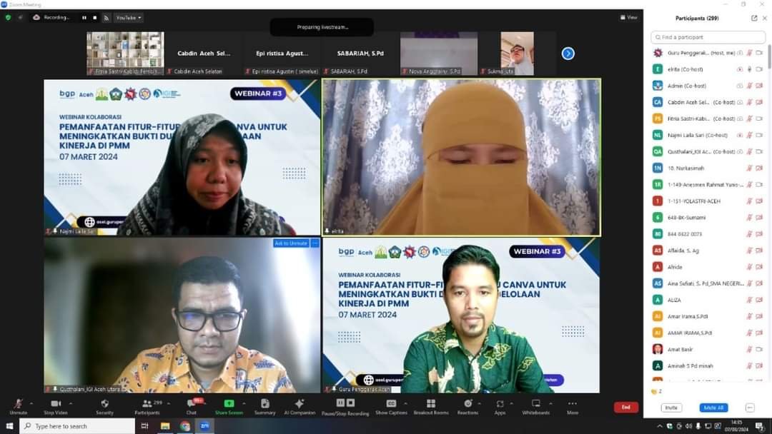 Kerja Sama dengan Komunitas Guru Penggerak, IGI Aceh Selatan Latih Guru Pemanfaatan Canva