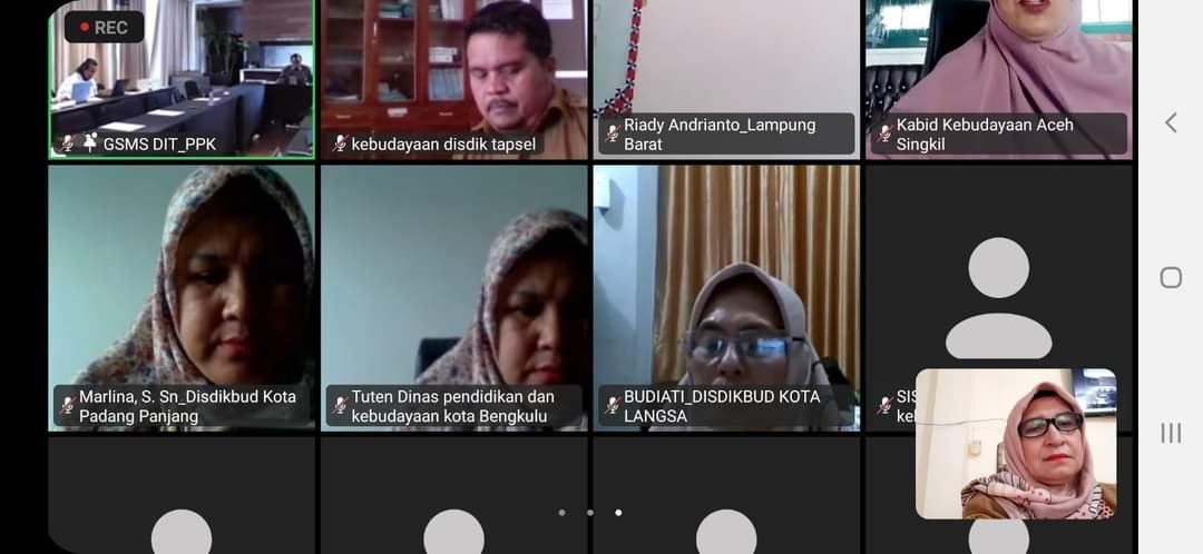 Wakili Kadisdikbud Aceh Besar, Kabid Kebudayaan Ikut Rakor Reviu Gerakan Seniman Masuk Sekolah 2024