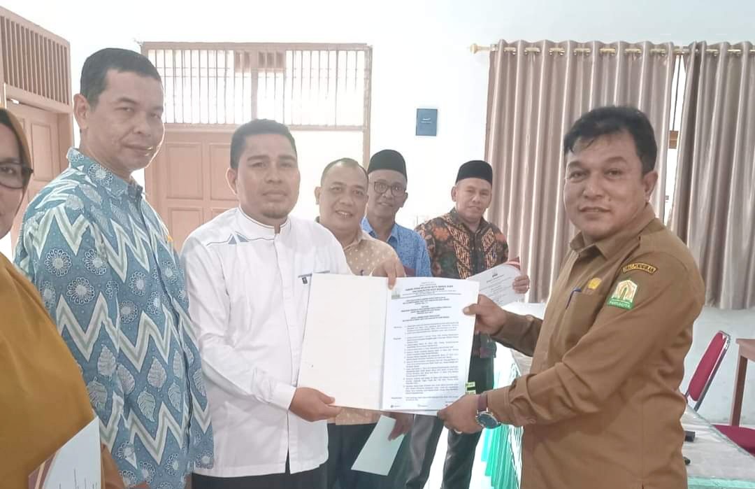 Kacabdin Adakan Konsolidasi Penguatan Organisasi pada Kegiatan Silaturahmi dengan MKKS SMA Aceh Besar