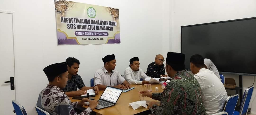 STIS Nahdlatul Ulama Aceh Gelar Rapat Tinjauan Manajemen