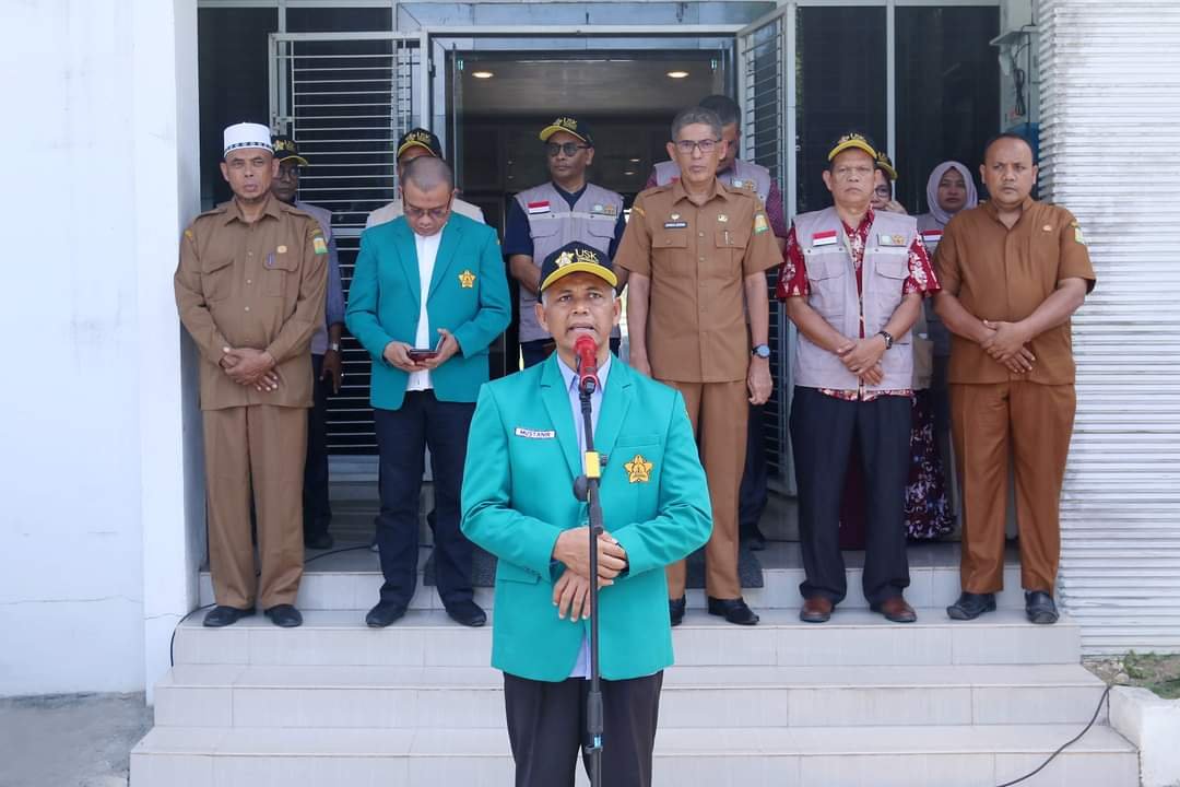 USK dan Pemkab Aceh Besar Lepas Sambut Mahasiswa KKN