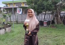 Siswi Pesantren Oemar Diyan Raih Juara 1 Lomba Karya Tulis Ilmiah MTQ Bireuen