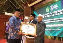 Kembangkan Kurikulum Terintegrasi, Dayah Insan Qurani Terima Penghargaan dari Kemenag Aceh