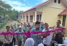 Pj Bupati Aceh Besar Resmikan Gedung UKS TK Pembina Lamtamot