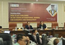 Koordinator Prodi Doktor Ekonomi USK Sharing Tips Publikasi di FEM Research Camp Universitas Darussalam Gontor