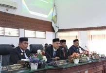 Bacakan Pantun, Ketua DPRK Aceh Besar Abdul Mucthi, Tekankan Dua Hal Penting Peringatan HUT Jantho Ke-41