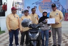 Angler Perempuan Asal Meulaboh Raih Hadiah Utama Banda Aceh Fishing Tournament 2025