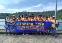 Komunitas TRB Fishing Aceh Eksplorasi Spot Mancing Pulau Nasi