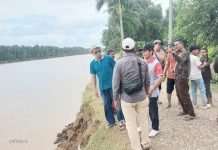 Hujan Deras Picu Kekhawatiran, Tebing Sungai di Kuala Ceurape Semakin Mengkhawatirkan
