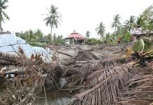 Banjir Besar Menerjang Alue Kuta, 40 Rumah Hilang dan 35 Rumah Rusak Berat