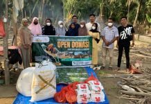Kolaborasi Perpustakaan Gampong Salurkan Bantuan untuk Relawan Literasi Terdampak Banjir