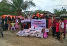 Yayasan Jan Vink Stichting Belanda Salurkan Logistik untuk Korban Banjir di Jangka