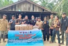 Aksi Kemanusiaan BEM Teknik Universitas Almuslim Sentuh 10 Desa Terdampak Banjir di Aceh Tamiang