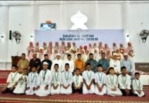 USK Wisuda 55 Peserta Daurah Qur’an: Program RDK XII Jangkau Pengelola Masjid Hingga ke Jepang