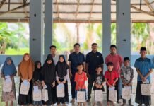 Menjelang Lebaran, IPEMAPA Salurkan Santunan untuk Aneuk Yatim di Kecamatan Paya Bakong