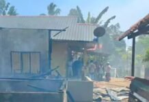 Satu Rumah Terbakar di Samalanga, Tokoh Masyarakat Ajak Dermawan Bantu Korban