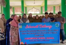 Seratusan Mahasiswa Prodi Kesehatan Jalani Praktik Lapangan dan MMD di Puskesmas Darul Kamal