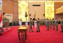 Jenderal TNI Agus Subiyanto, Panglima TNI Pimpin Penyerahan dan Pelantikan Jabatan di Lingkungan TNI