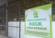 Gampong Lam Asan Aceh Besar Kelola Sampah Mandiri Lewat TPS-3R