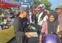 Kadisdik Aceh Ikut Promosikan Produk SMK di Stand Blud SMK pada CFD