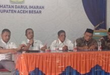 Camat Darul Imarah Pimpin Sosialisasi Pemilihan Tuha Peut Gampong 2026–2032