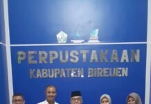 Perkuat Literasi, Relima Perpusnas RI Gelar Audiensi dengan Dinas Perpustakaan dan Kearsipan Bireuen