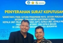 Kismullah Kembali Pimpin UPT Bahasa USK untuk Periode Kedua