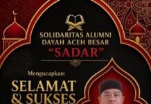 SADAR Apresiasi Suksesnya Peusijuk dan Penyerahan Guru BKBS ke Sekolah Sasaran
