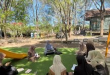 Mahasiswa PIAUD STAI Nusantara Laksanakan Pembelajaran Outdoor di Hutan Kota BNI