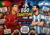 EGO FANATISME FANS CRISTIANO RONALDO DAN LIONEL MESSI