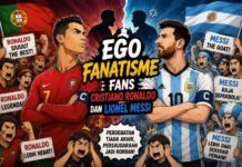 EGO FANATISME FANS CRISTIANO RONALDO DAN LIONEL MESSI