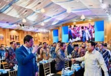 Panglima TNI Dampingi Presiden RI Tutup Sarasehan Kebangsaan KSTI 2026