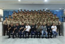 Sekda Aceh Temui Praja IPDN Asal Aceh di Jatinangor