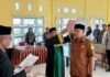 Camat Peukan Bada Lantik Imum Mukim Gurah Periode 2026-2032