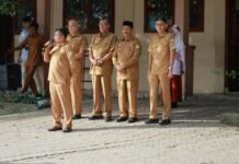 Hari Pertama Masuk Sekolah, Wabup Aceh Besar Berikan Energi Baru untuk Siswa dan Guru SDN Blang Bintang
