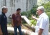 Plt. Dirut PDAM Tirta Mountala Aceh Besar Tinjau Reservoir Neuheun