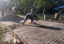 Pengecoran Jalan TMMD Ke-129 Kodim 1807/Sorong Selatan Rampung 100 Persen, Wujud Nyata Pengabdian TNI untuk Kesejahteraan Masyarakat
