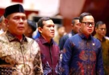 Wamendagri Bersama Wagub Aceh Hadiri Pengukuhan DPP FKKA Aceh