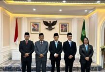 Mujiburrahman Kembali Dilantik sebagai Rektor UIN Ar-Raniry Periode Kedua 2026–2030