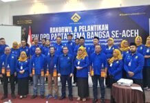 DPW Partai Gema Bangsa Provinsi Aceh Dilantik, Hamdani Hamid sebagai Ketua