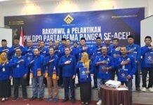 Berikut Pengurus DPD Partai Gema Bangsa Se-Provinsi Aceh yang Dilantik pada Hari Ini