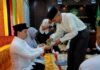 Rektor UIN Ar-Raniry dan Istri Dipeusijuek, Awali Amanah Periode 2026-2030