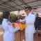 Camat Salamuddin Inspektur Upacara HUT Ke-81 RI di Peukan Bada, Paskib Siswa SMAN 1 Peukan Bada