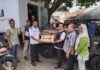 Mukim Lamlhom Terima 3,7 Ton Ikan Segar Beku dari DKP Aceh
