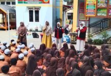 Gemarikan di SD Meutuah YKA Banda Aceh, Siswa Antusias Kenali Olahan Ikan