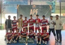 Tampil Perkasa, IKOeD Keluar sebagai Juara 1 Futsal APF Cup.